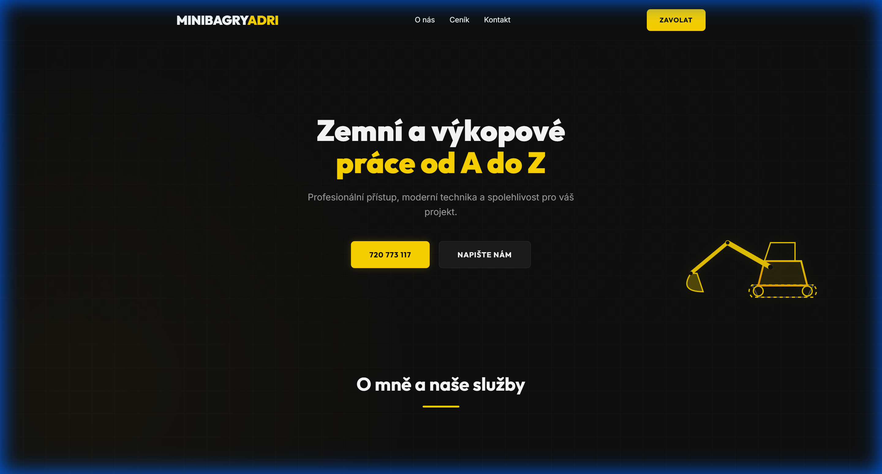 MINIBAGRYADRI - Firemní web