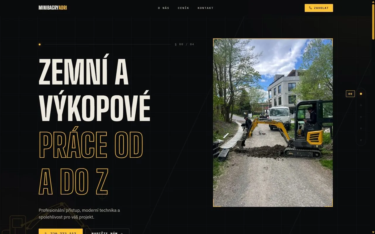 Náhled webu minibagryadri.cz
